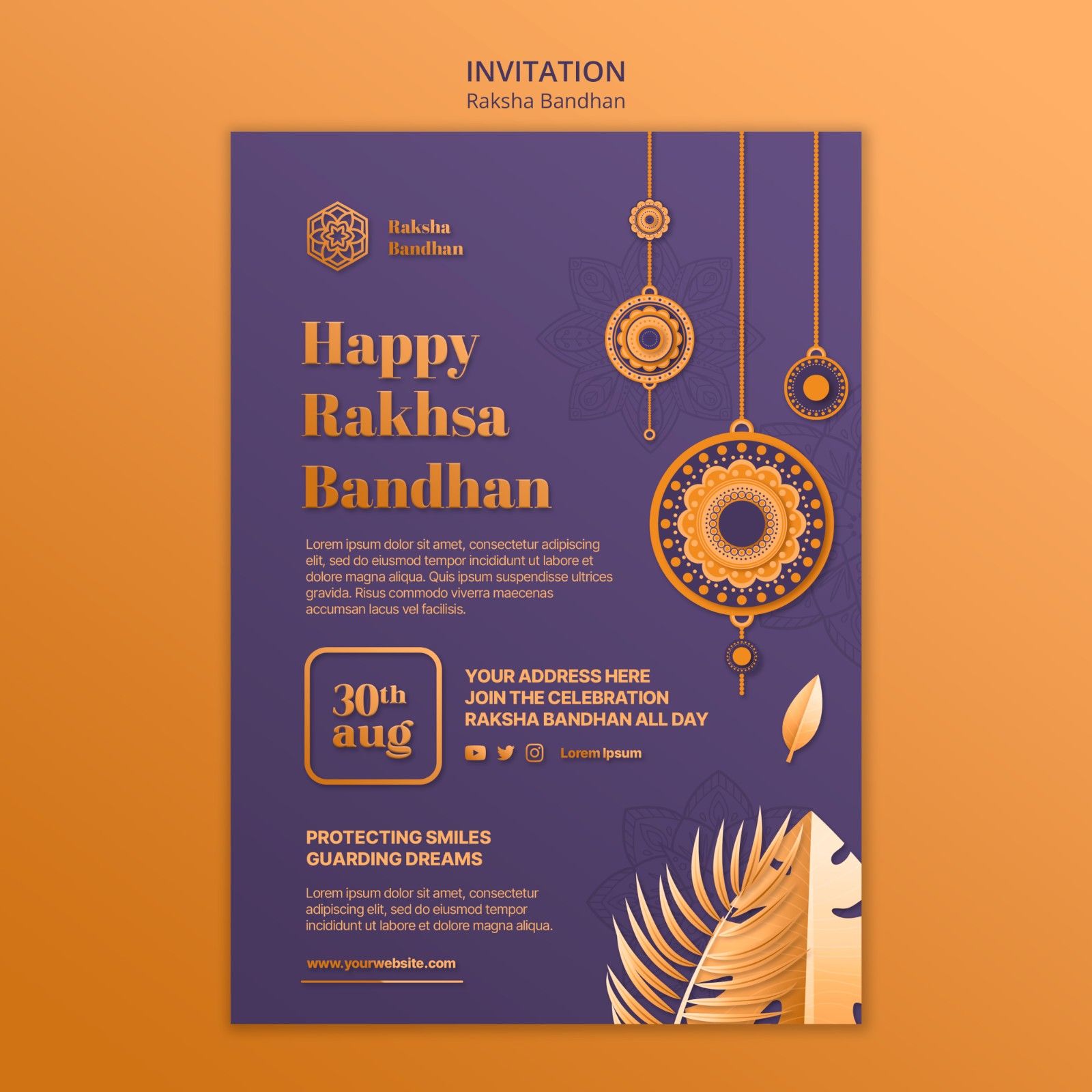 Invitation Cards - Design 03